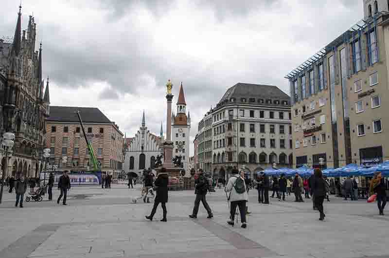 76 - Alemania - Munich - Marienplatz